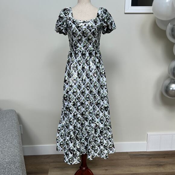 HVN Women's Sequin Fromer Dress Size 2 - Picture 4 of 11